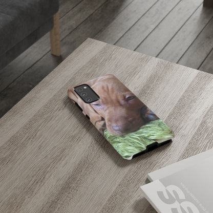 Sleepy Puppy Tough Phone Case