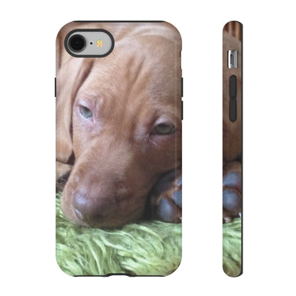Sleepy Puppy Tough Phone Case