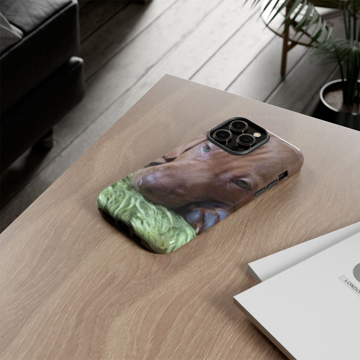 Sleepy Puppy Tough Phone Case