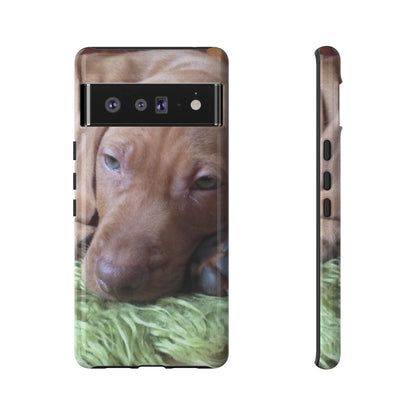 Sleepy Puppy Tough Phone Case