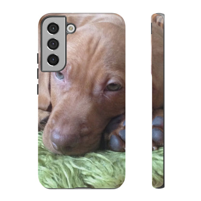 Sleepy Puppy Tough Phone Case