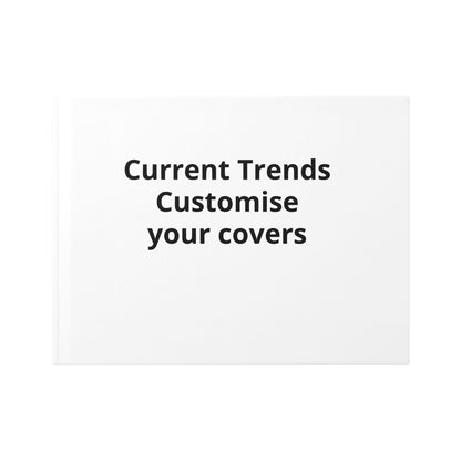 Hardcover Photo Book — Customisable Photo Album ("Current Trends: Customise your covers")