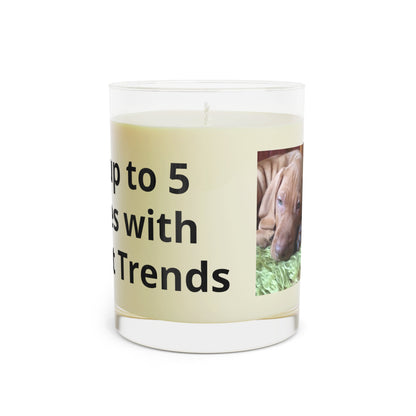 Scented Candle – Add Up to 5 Images with Current Trends
