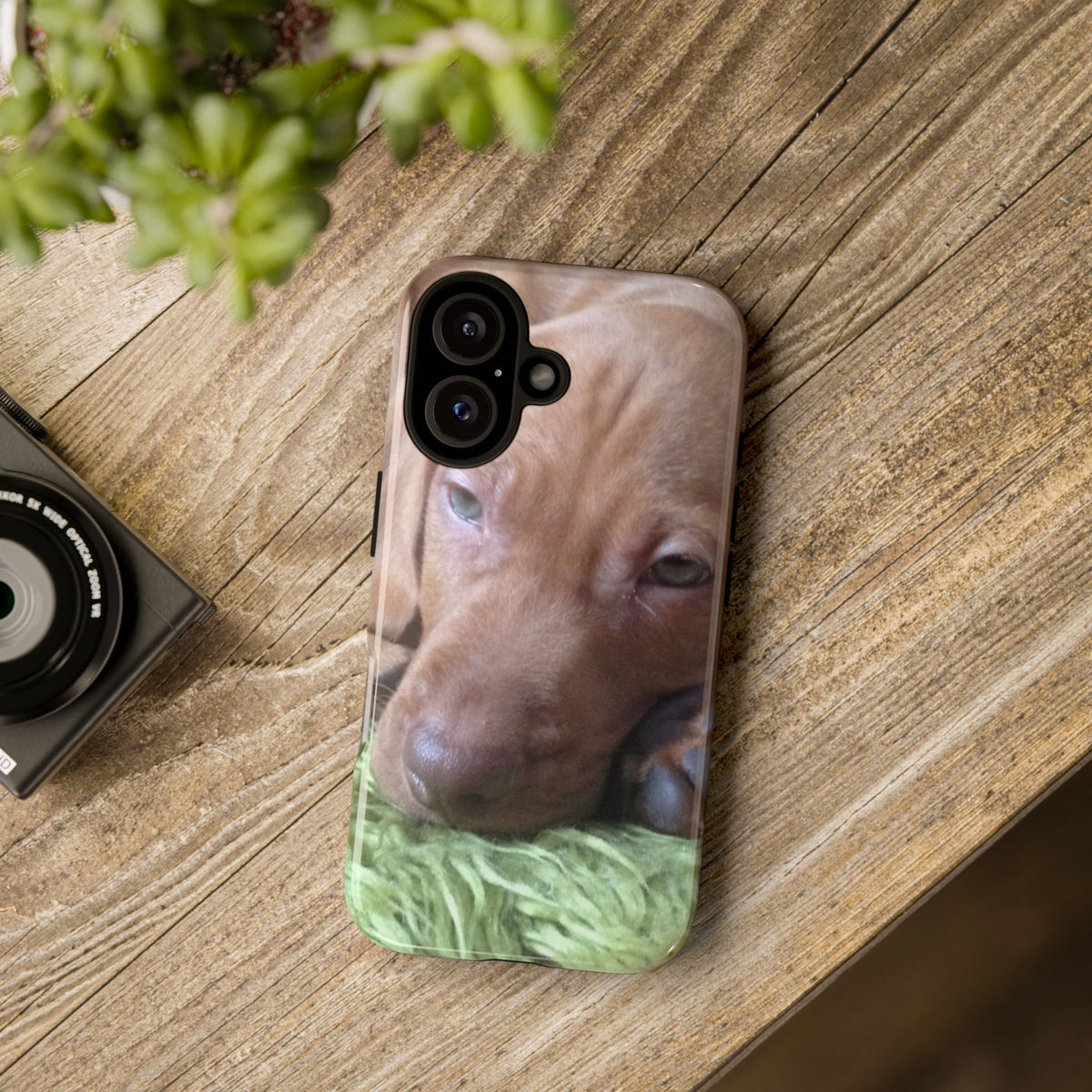 Sleepy Puppy Tough Phone Case
