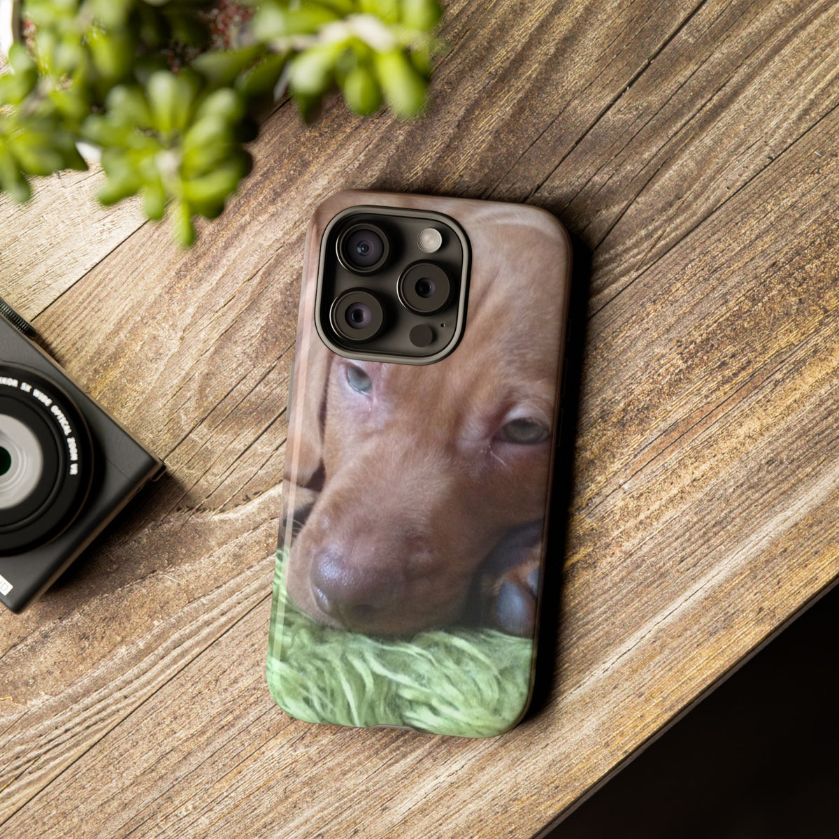 Sleepy Puppy Tough Phone Case