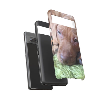 Sleepy Puppy Tough Phone Case