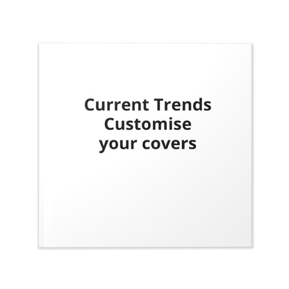 Hardcover Photo Book — Customisable Photo Album ("Current Trends: Customise your covers")