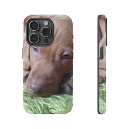 Sleepy Puppy Tough Phone Case