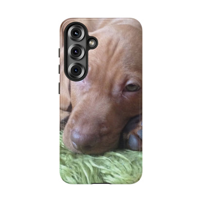 Sleepy Puppy Tough Phone Case